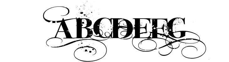 iNked God  Free Fonts Download