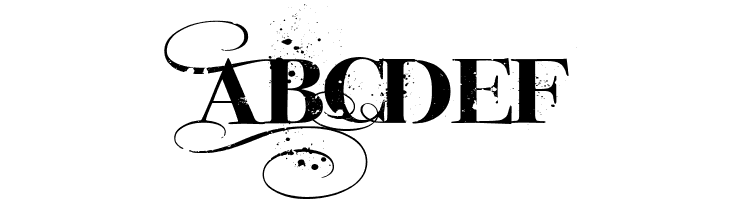 iNked God  Free Fonts Download