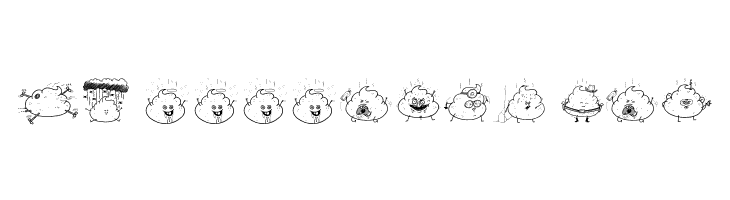 Iconic Poopies  Free Fonts Download