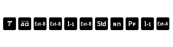 Icons OpenType Regular  Free Fonts Download