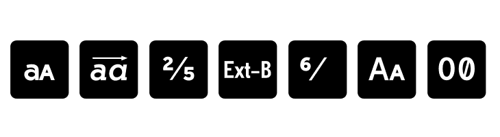 Icons OpenType Regular  Free Fonts Download