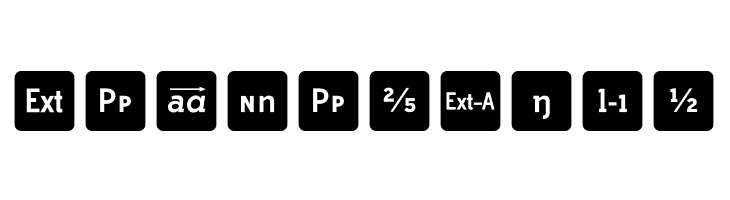 Icons OpenType Regular  Free Fonts Download