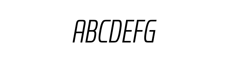 Probeta Light Italic  Free Fonts Download
