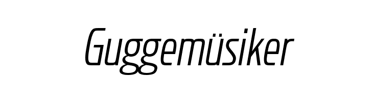 Probeta Light Italic  Free Fonts Download