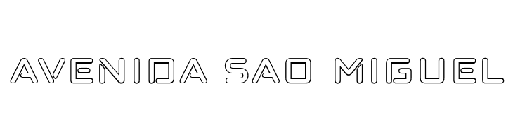 Anoxic Outline Medium  Free Fonts Download