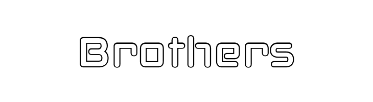 Anoxic Outline Medium  Free Fonts Download