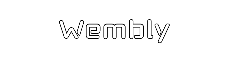 Anoxic Outline Medium  Free Fonts Download