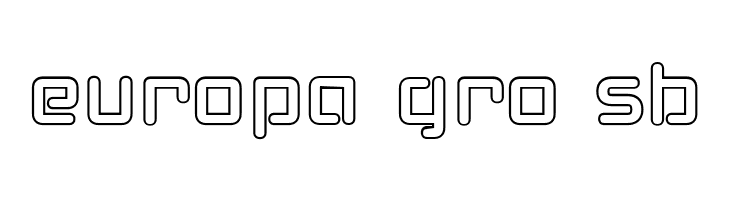 Anoxic Outline Medium  Free Fonts Download