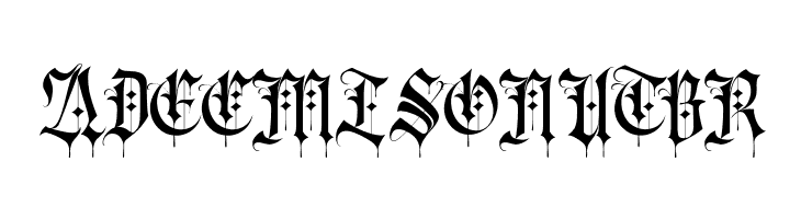 RevolverBlackletter-Regular  Free Fonts Download