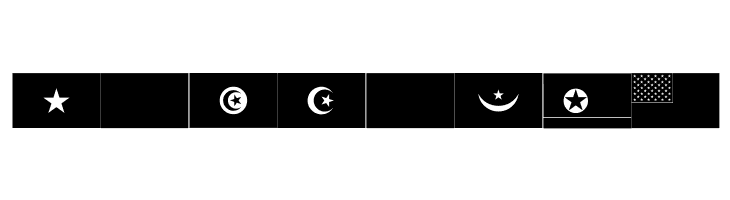 flags color world  Free Fonts Download