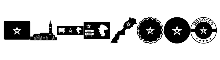 font tanger color  Free Fonts Download