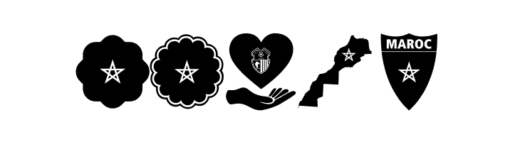 font tanger color  Free Fonts Download