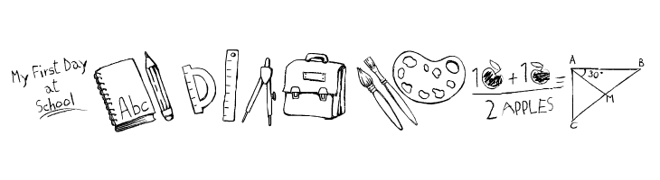 MATILDAS BACK TO SCHOOL_Demo  Free Fonts Download