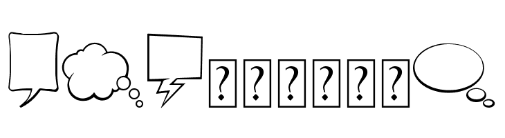 Comic Boom Elements_DEMO  Free Fonts Download