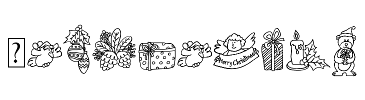 Christmas Season Doodle_DEMO  Free Fonts Download