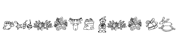 Christmas Season Doodle_DEMO  Free Fonts Download