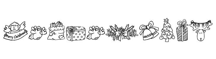 Christmas Season Doodle_DEMO  Free Fonts Download