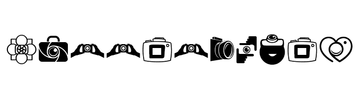 CAMERA - FOTOGRAAMI  Free Fonts Download