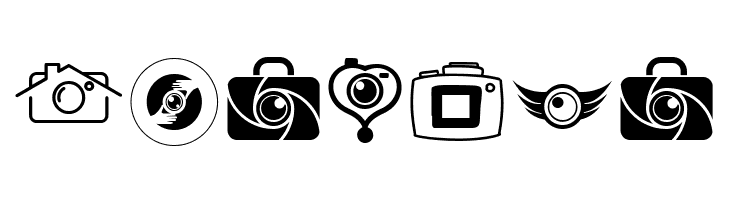 CAMERA - FOTOGRAAMI  Free Fonts Download