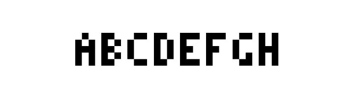 3 by 5 Regular  Free Fonts Download