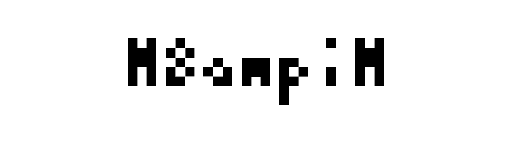 3 by 5 Regular  Free Fonts Download