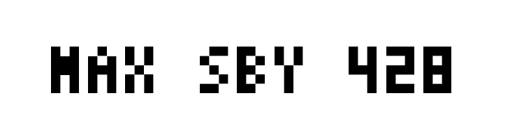 3 by 5 Regular  Free Fonts Download