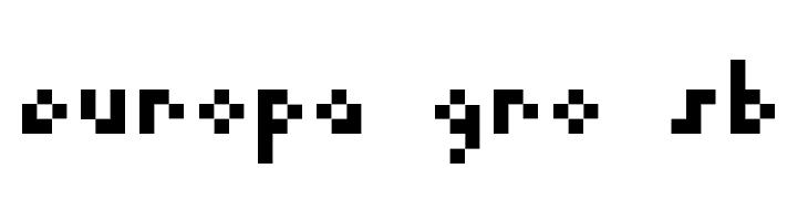 3 by 5 Regular  Free Fonts Download