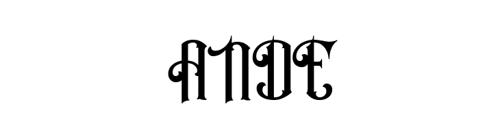 HornbucklePersonalUseOnly-Regul  Free Fonts Download