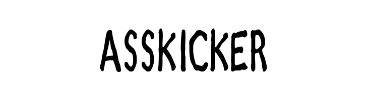 ASSKICKER Zamboni Joe Font