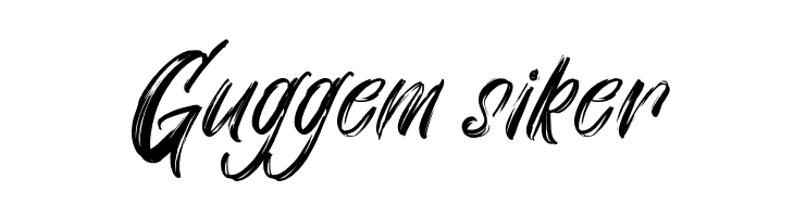 BluezinghamPersonalUseOnly-Regular  Free Fonts Download