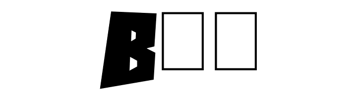 Action Comics Black  Free Fonts Download