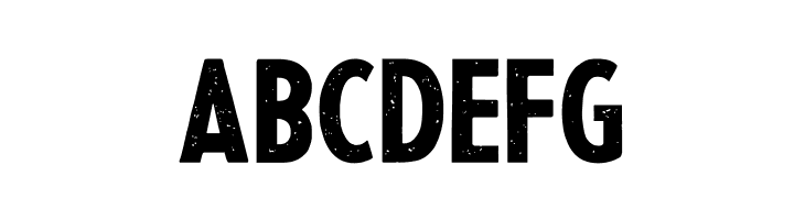 Slightly Eroded  Free Fonts Download