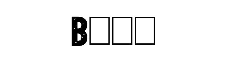 Slightly Eroded  Free Fonts Download