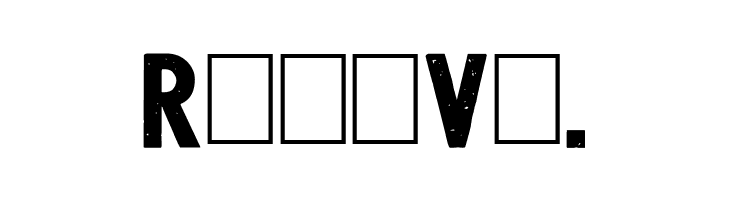 Slightly Eroded  Free Fonts Download