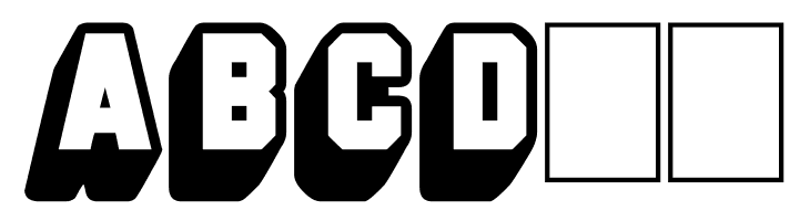 Deep Shadow  Free Fonts Download