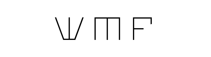 Maiers Neue Nr.8 Reduced Light Expanded  Free Fonts Download