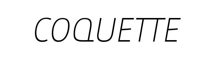 Absolut Reduced Thin Italic  Free Fonts Download