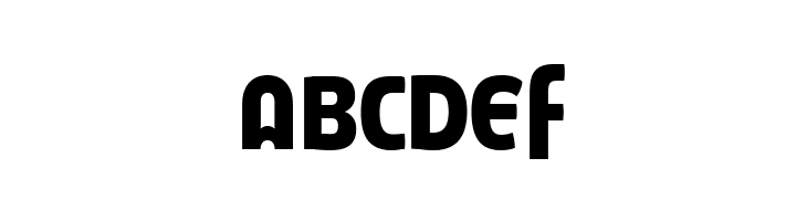 Absolut Unicase Reduced Bold  Free Fonts Download