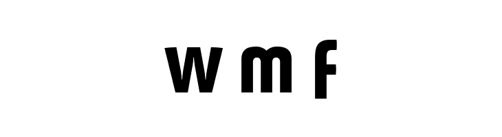 Absolut Unicase Reduced Bold  Free Fonts Download