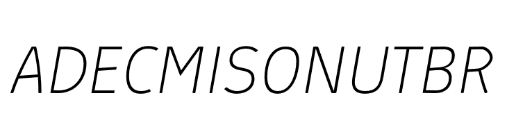 AbsolutRed-ThinItalic  Free Fonts Download