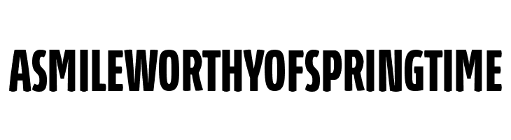 Absolut UltraCondensed Reduced Bold  Free Fonts Download