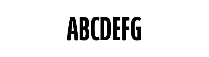 Absolut UltraCondensed Reduced Med  Free Fonts Download