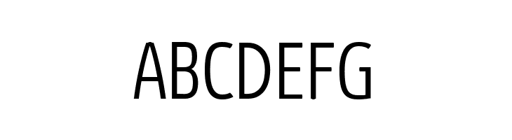 Absolut Condensed Reduced Light  Free Fonts Download