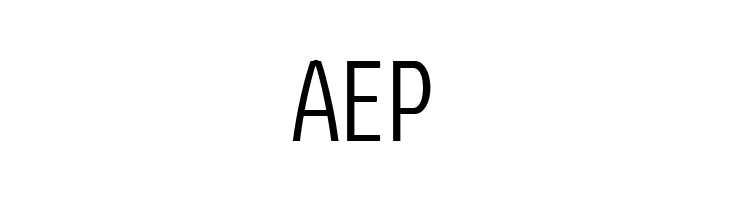 Absolut Condensed Reduced Light  Free Fonts Download