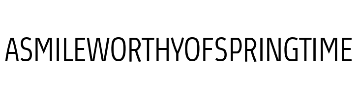 Absolut Condensed Reduced Light  Free Fonts Download