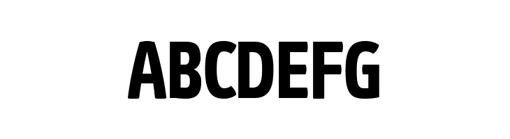 Absolut Condensed Reduced Bold  Free Fonts Download