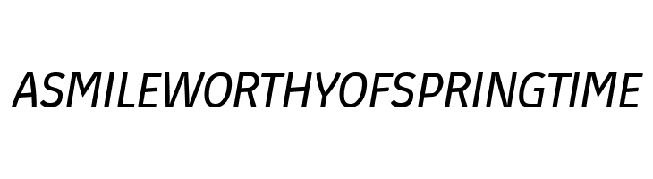 Absolut Reduced Italic  Free Fonts Download