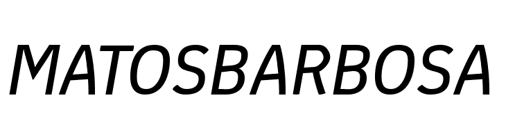 Absolut Reduced Italic  Free Fonts Download