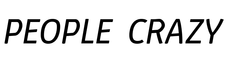 Absolut Reduced Italic  Free Fonts Download