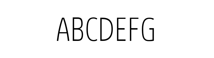 Absolut Condensed Reduced Thin  Free Fonts Download